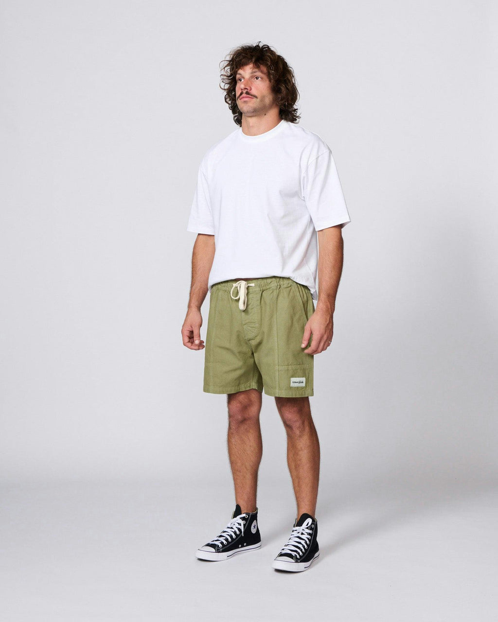 All Day Canvas Walkshort - Dusty Green