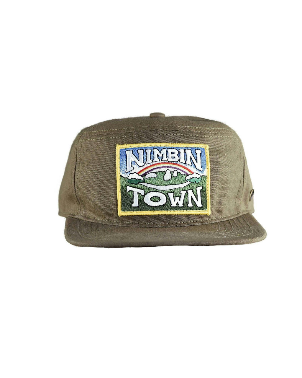 The Stash Cap – Canvas Nimbin 10-Panel Cap with Secret Pocket