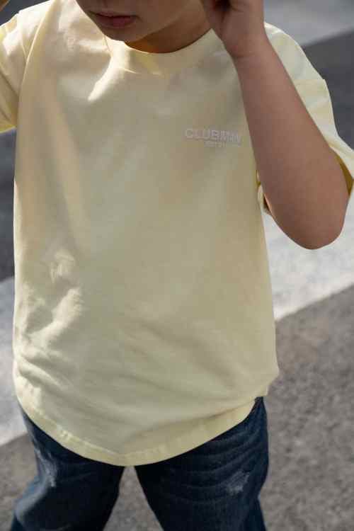 Clubman Kids "Trove" Tee - Butter