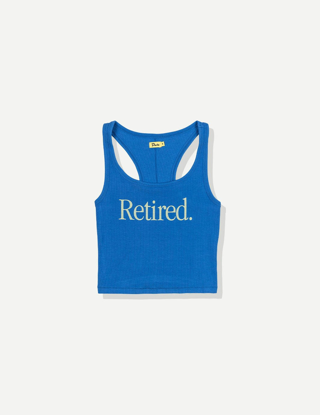 Retired Ribbed Tank - Blue