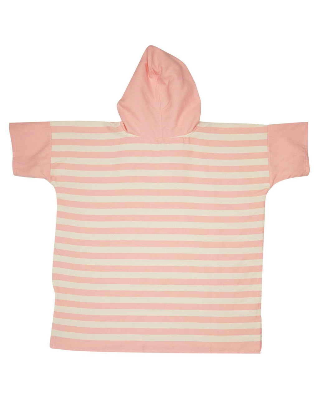 Ocean Pink Stripe Medium Poncho