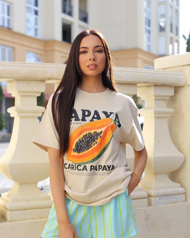 Papaya Tee