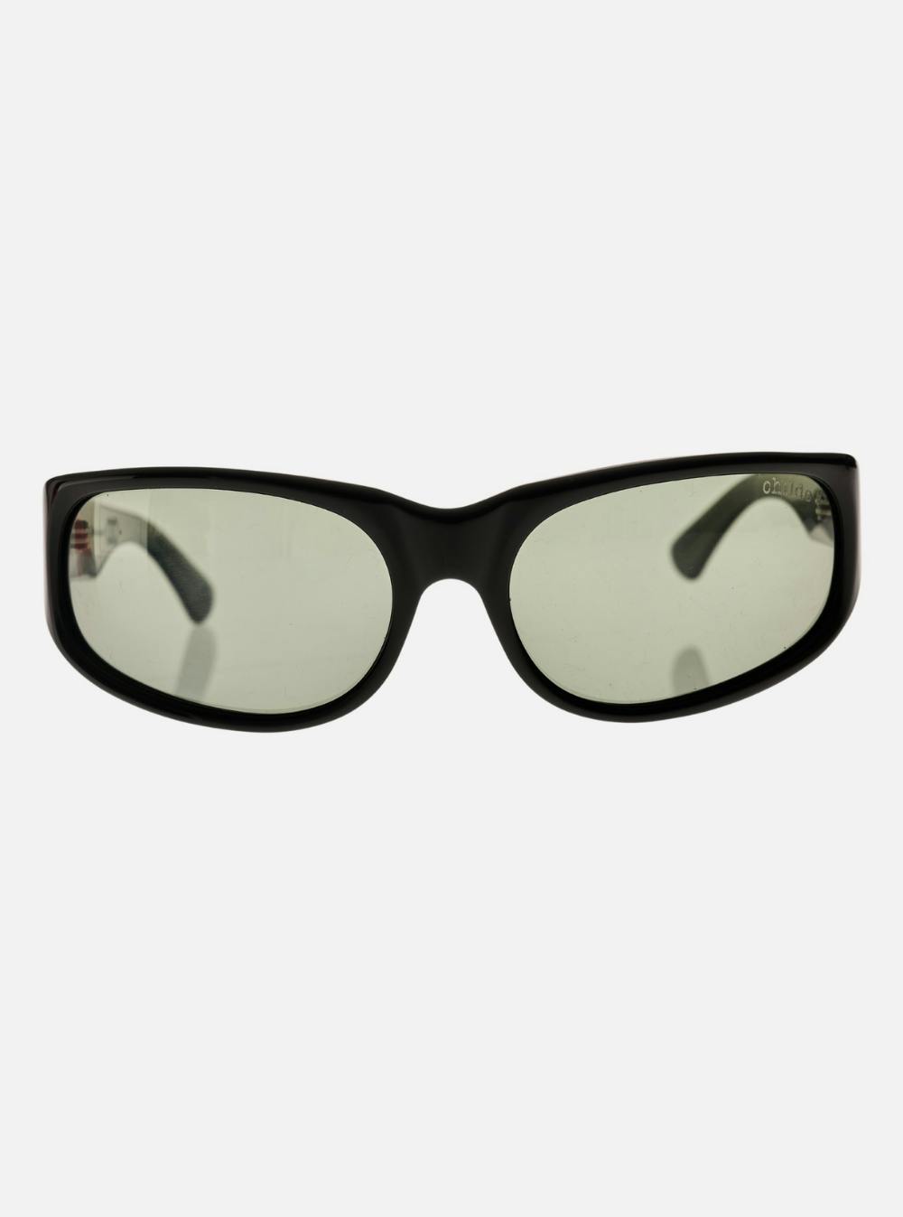 CYLINDER Gloss Black | Green Polarised Bio Lens