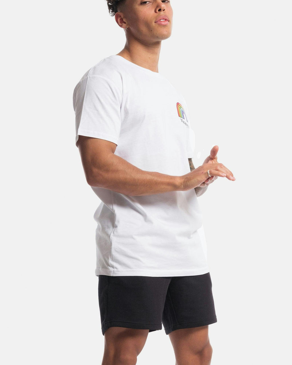 Hand-drawn Rainbow Tee