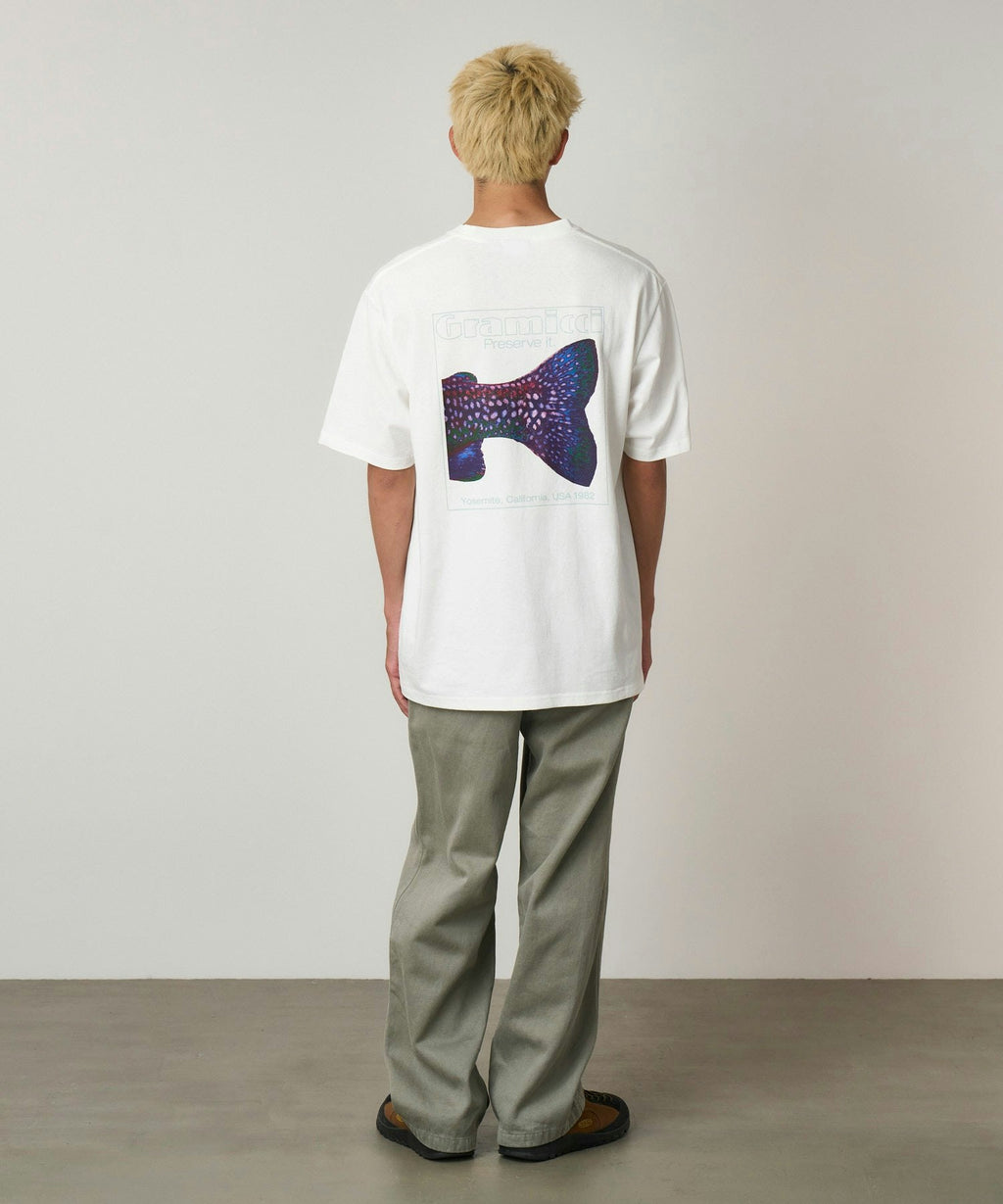 Gramicci Trout Tail Tee in White