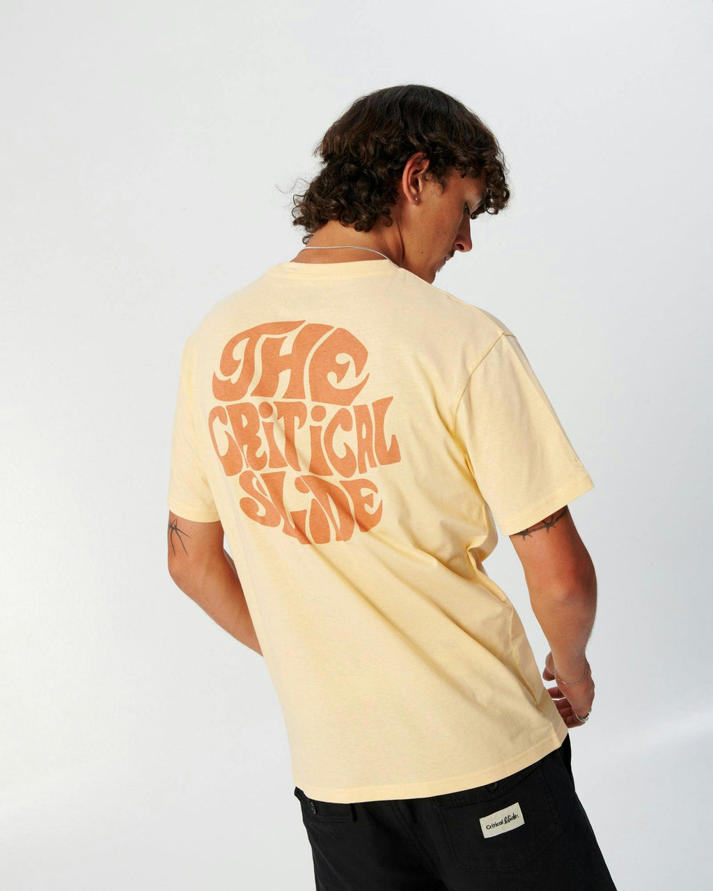 Jagger Tee - Sunset Orange