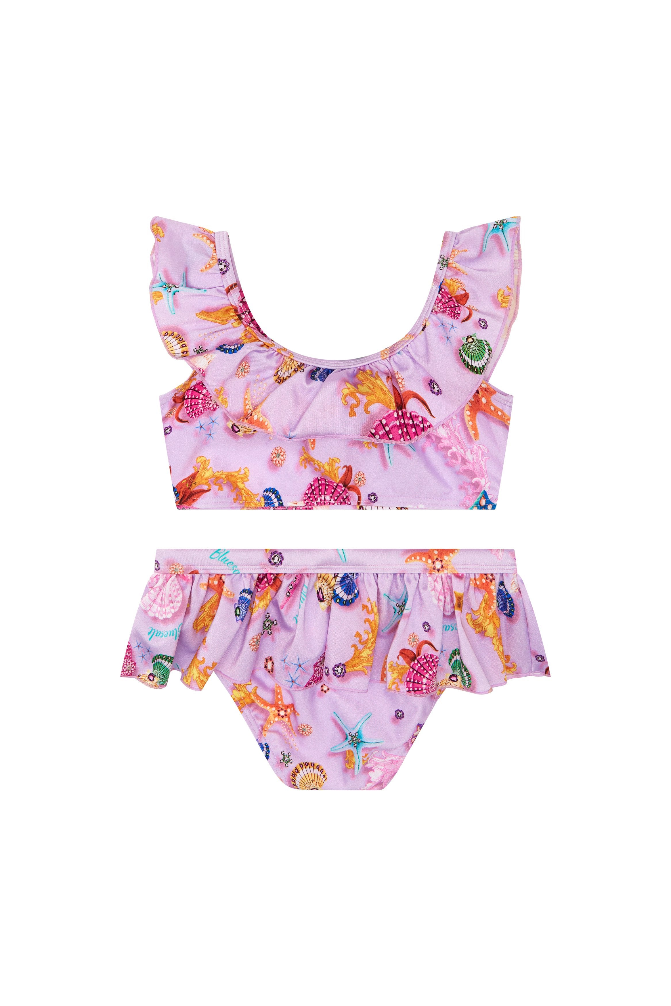 Beach Treasures Rash Top and Bikini Set