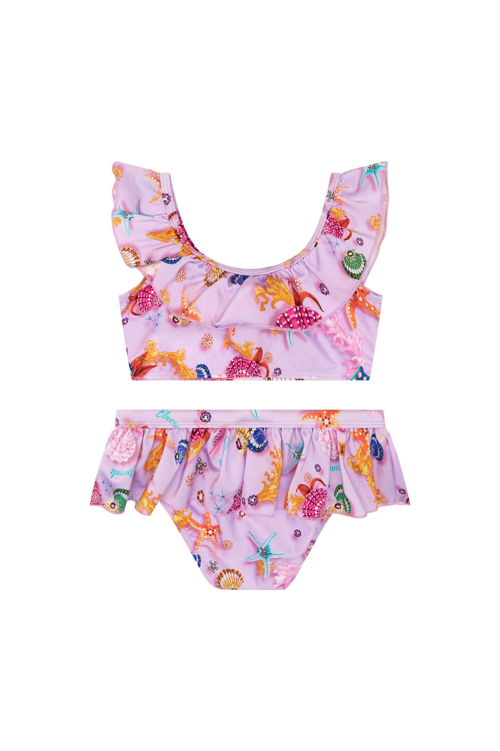 Beach Treasures Rash Top and Bikini Set