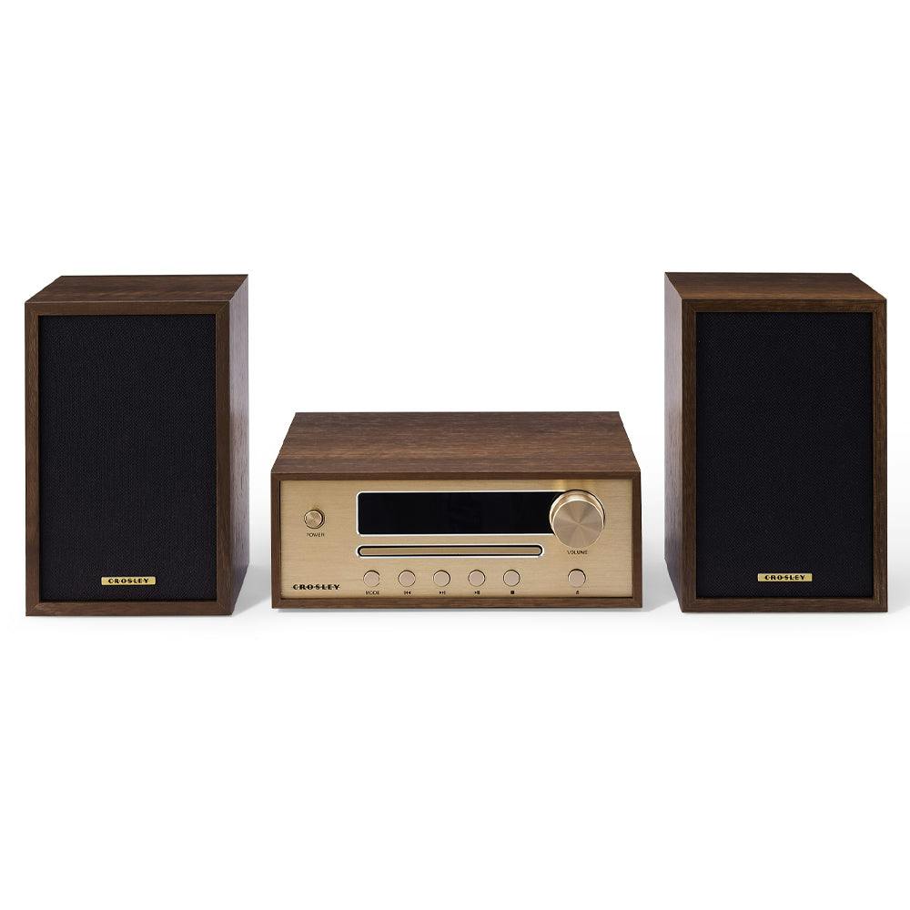 Crosley Parker Radio CD Player - Walnut