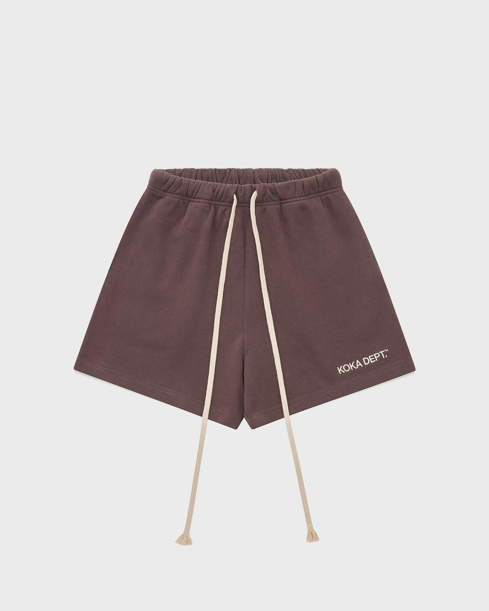 Premium Logo Shorts // MOCHA