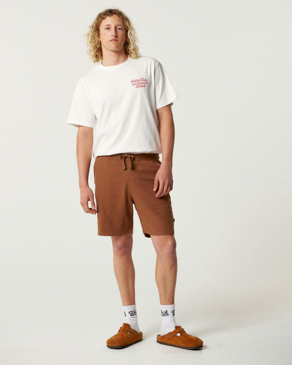 Cruiser Linen Short - Tobacco