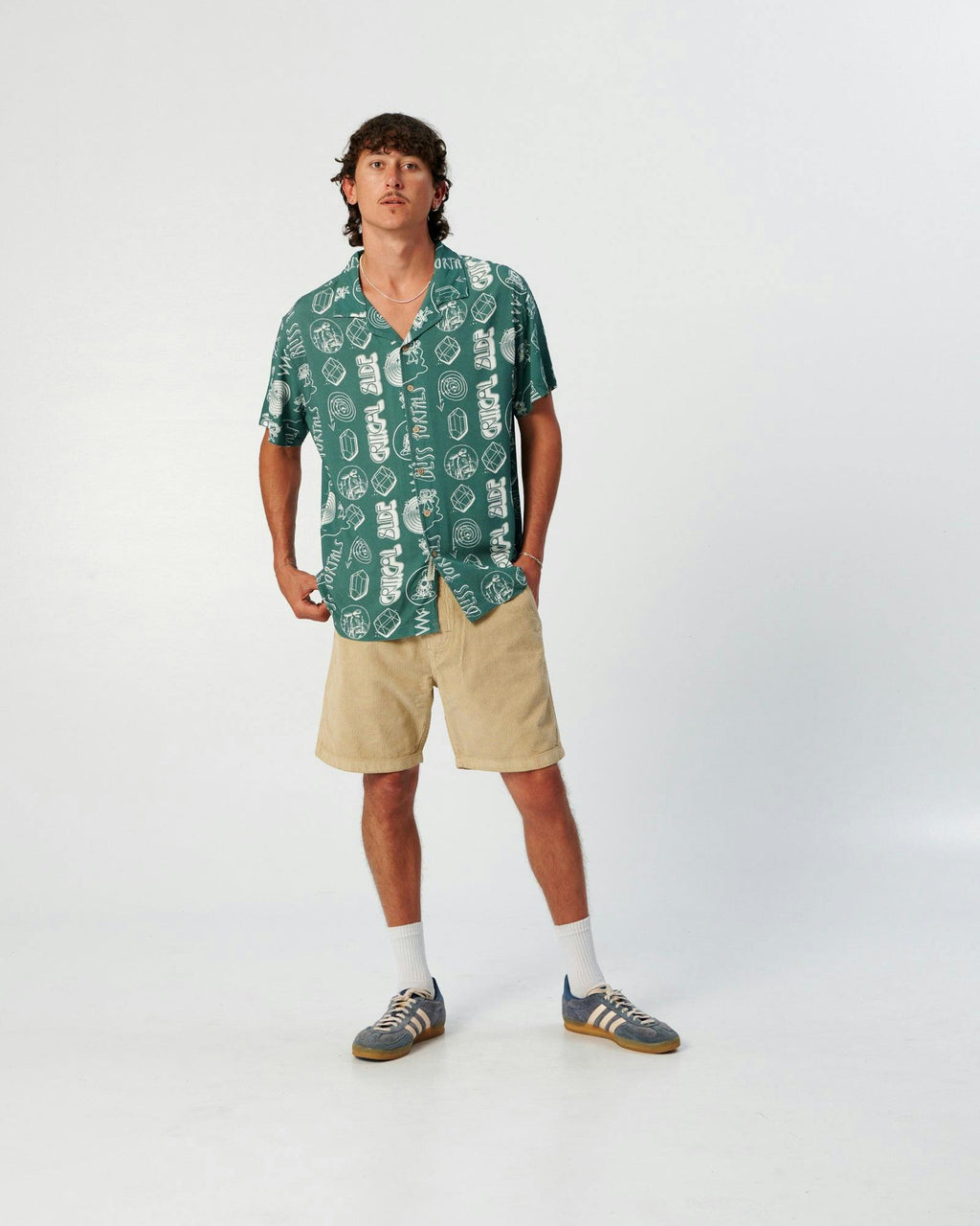 Xerox Resort Shirt - Dusty Green