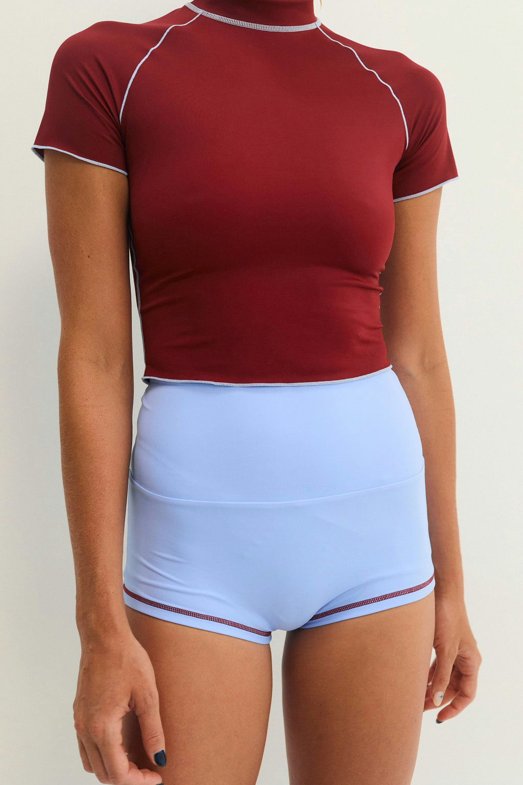 Original Betty Bottoms - Baby Blue w. Merlot