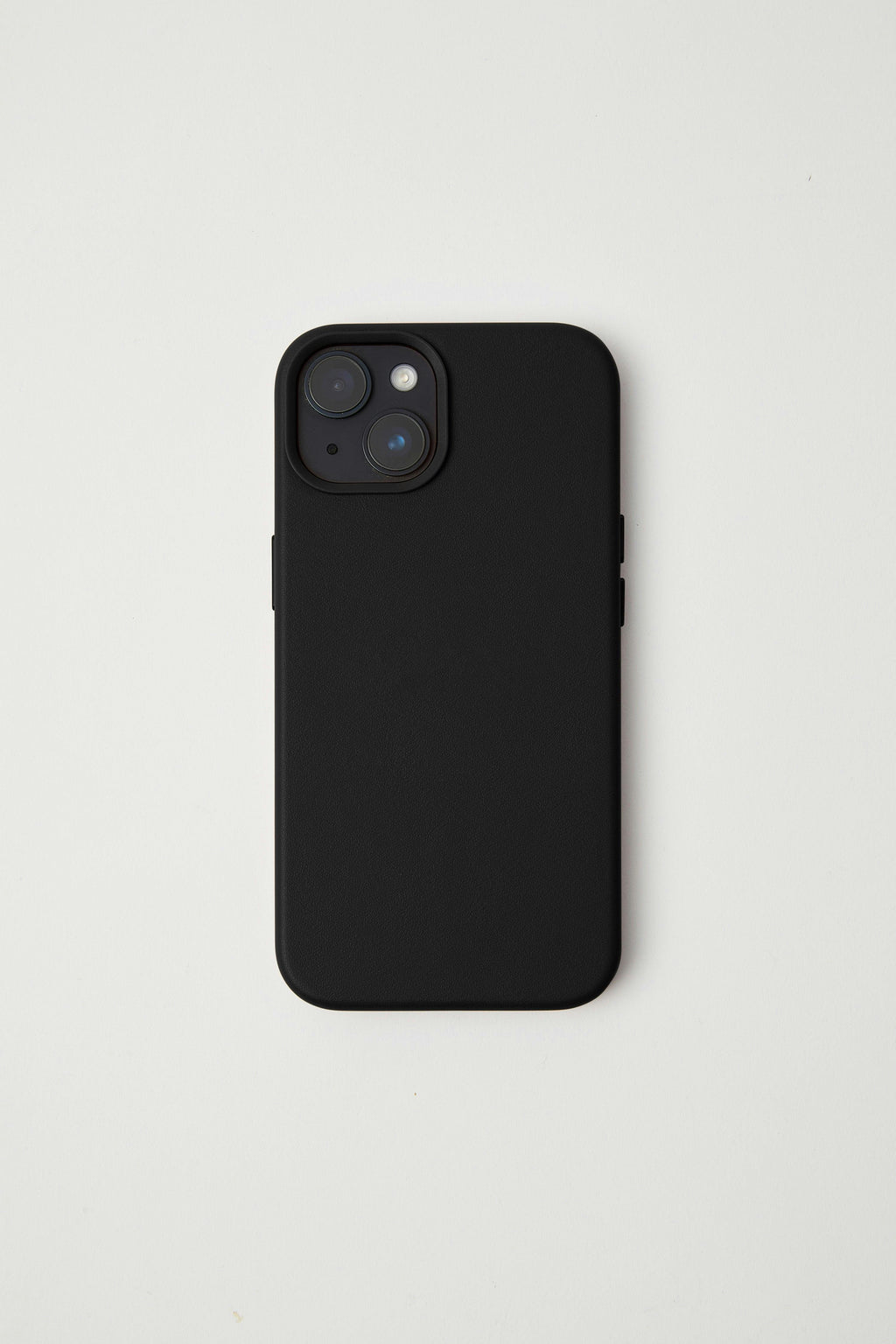 Vegan Leather iPhone 17 Pro Max Case | Black