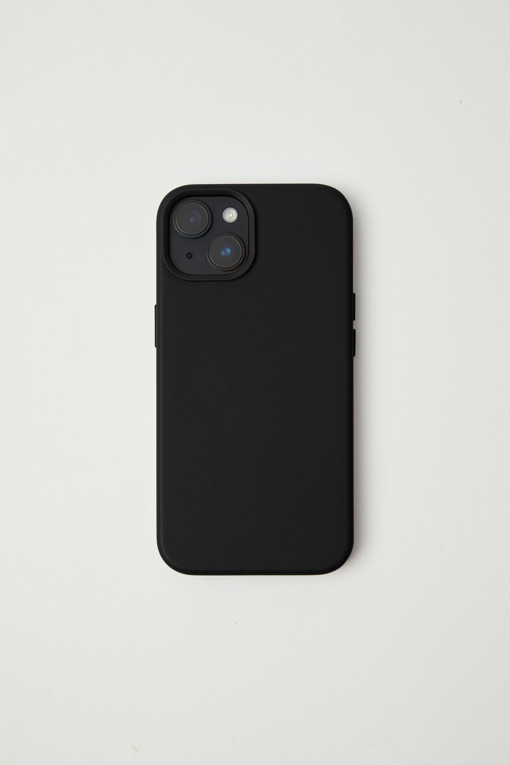 Vegan Leather iPhone 17 Pro Max Case | Black