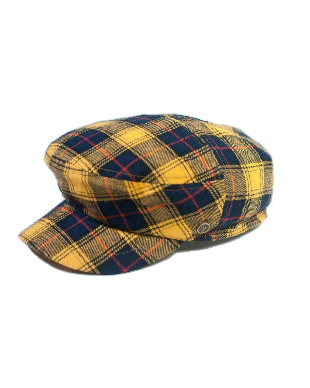 The Twist Paperboy Cap - Highland Yellow