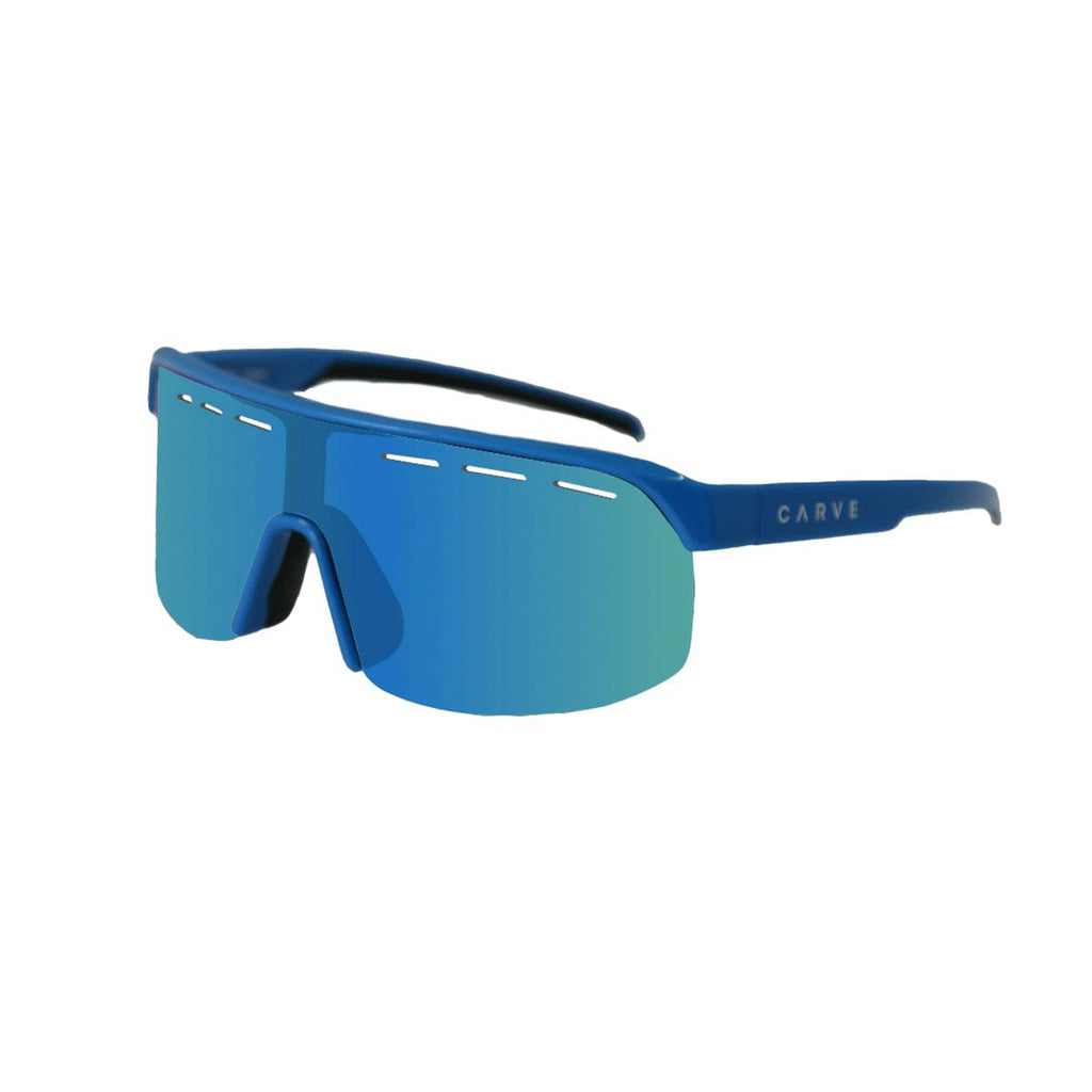 Velocity HD -  Gloss Blue Frame, Rose Lens with Blue Iridium plus Venting