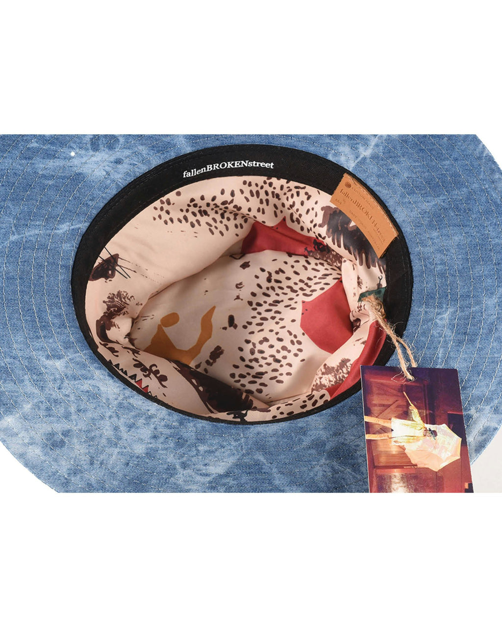 The Denim Dingo Denim Hat - Acid blues