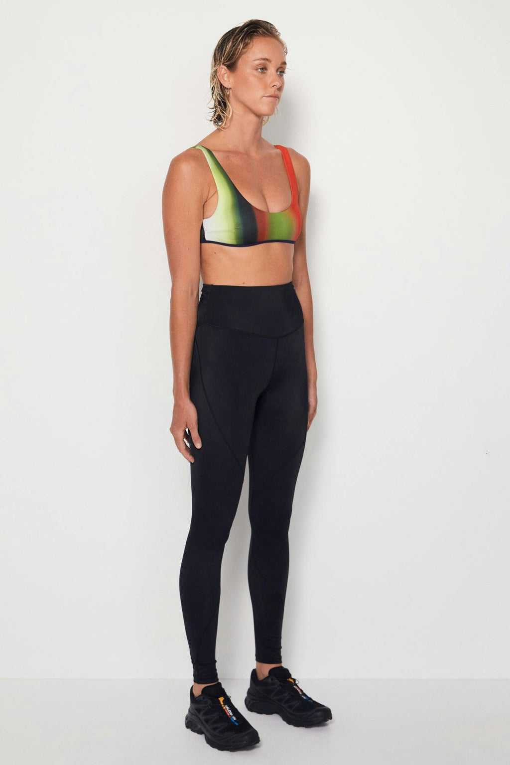 Libby High Waist Surf Legging - Black