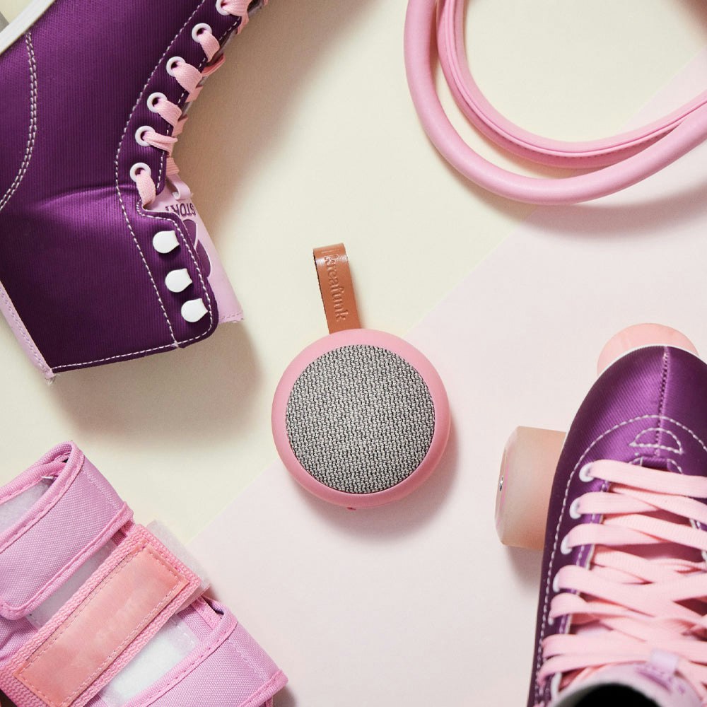 Kreafunk Ago 2 Fabric Bluetooth Speaker - Fresh Pink
