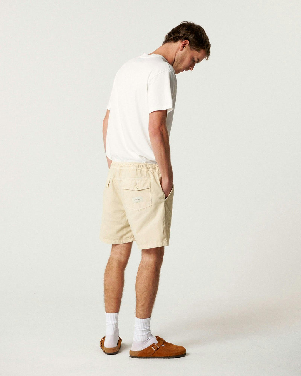 All Day Canvas Short - Ecru