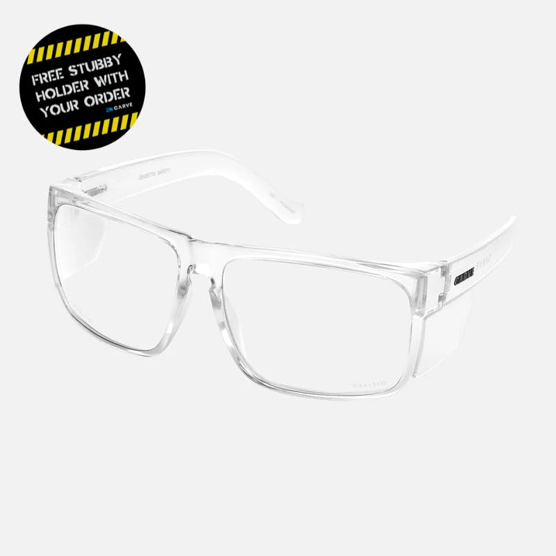 Vendetta - Safety Crystal Clear - Clear Lens
