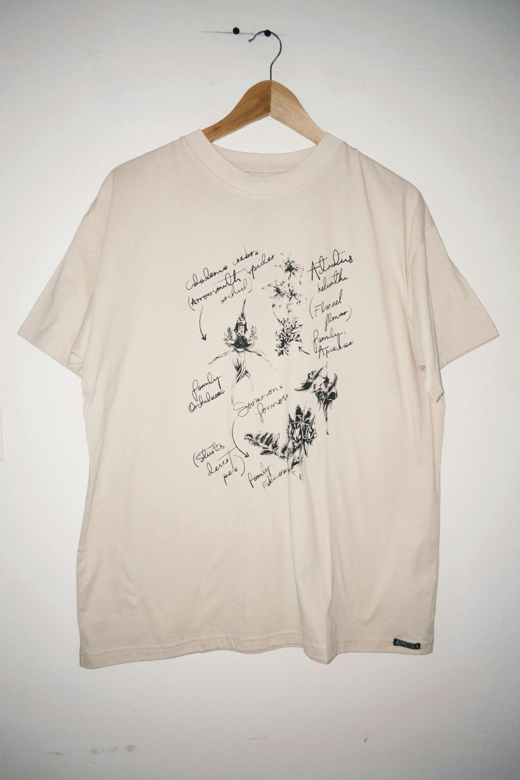 Artist Tee - What Flower is That?  - Yaz Ward x Atmosea Collab