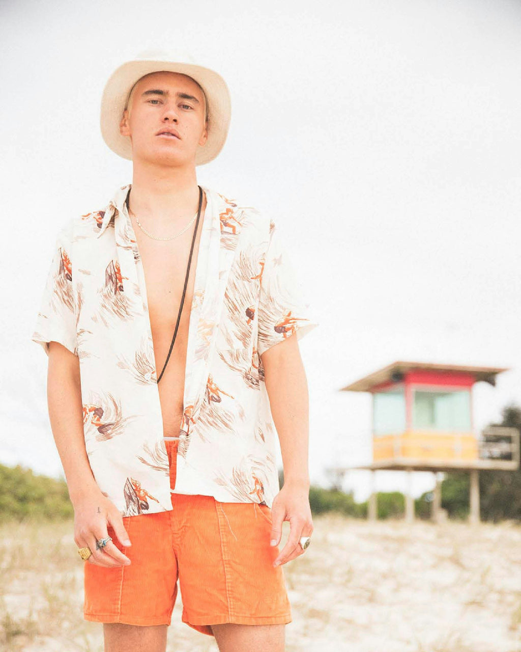 The Saturday Bucket Hat - White