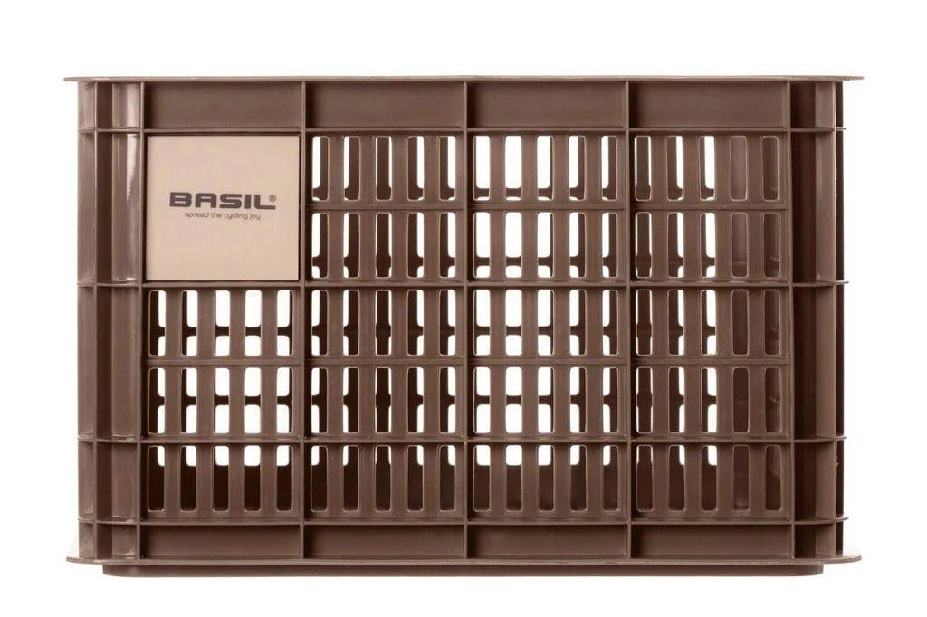 Bicycle Crate Medium 29.5L Chocolate Brown