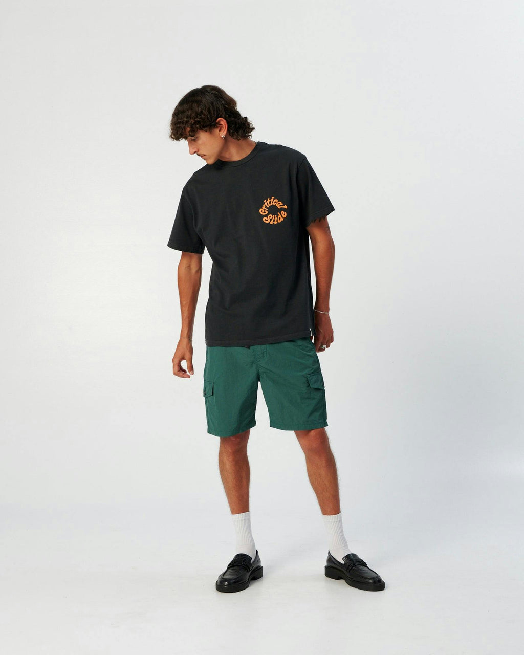Critical Spiral Tee - Vintage Black
