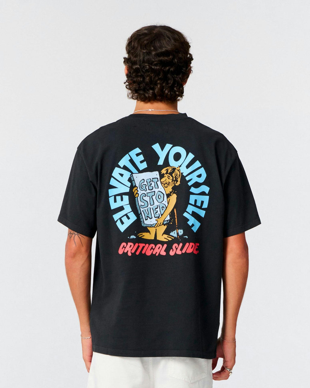 Levitate Tee - Vintage Black