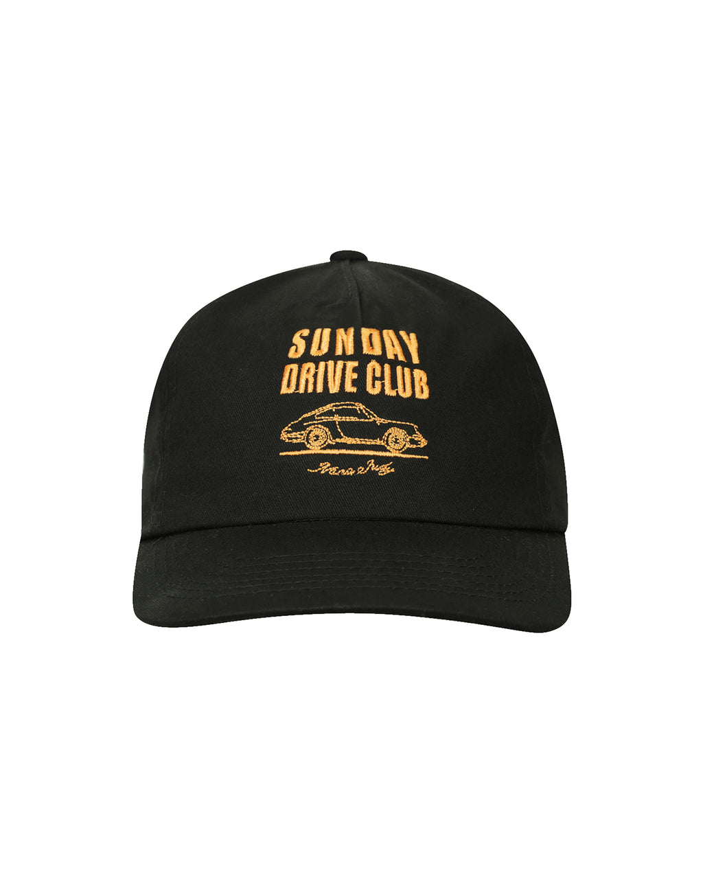 The Drive Club 5 Panel Snapback Cap