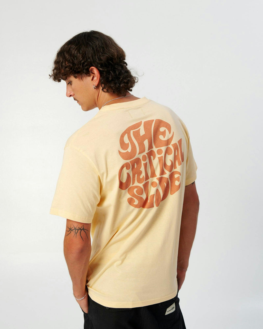 Jagger Tee - Sunset Orange
