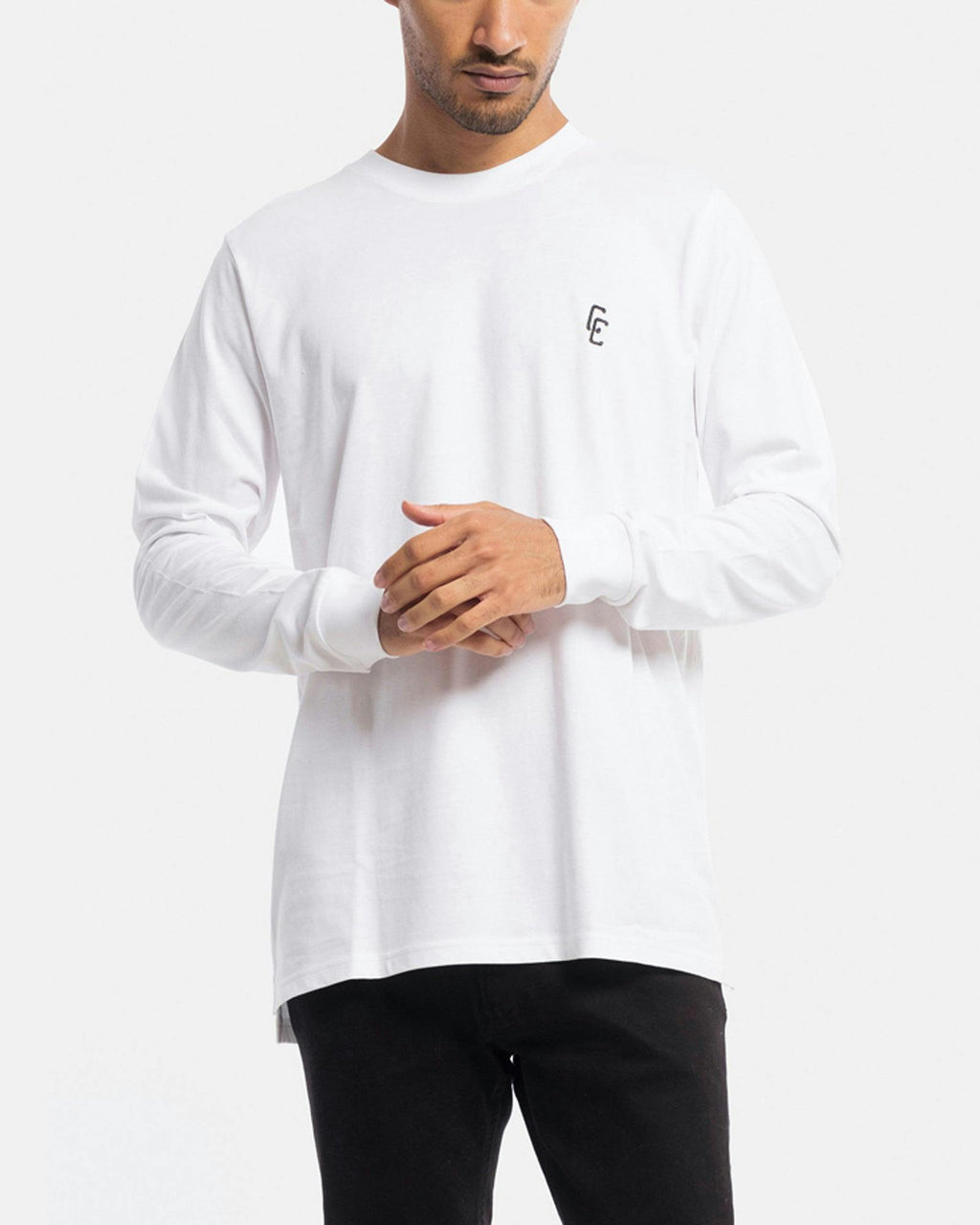 Cypher Embroidery Long Sleeve Tee