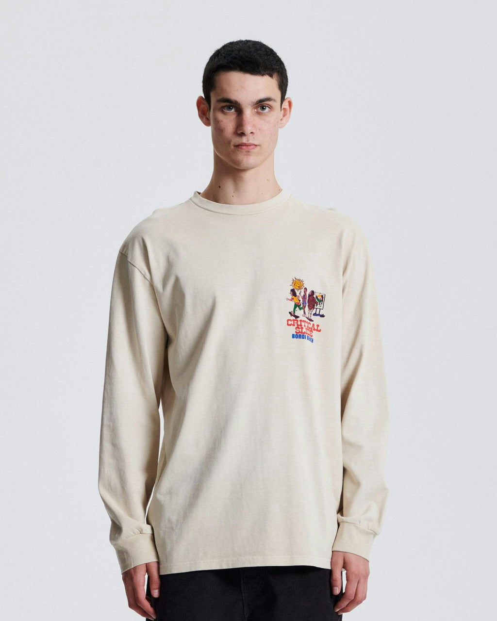 Pavilion Longsleeve Tee - Bone