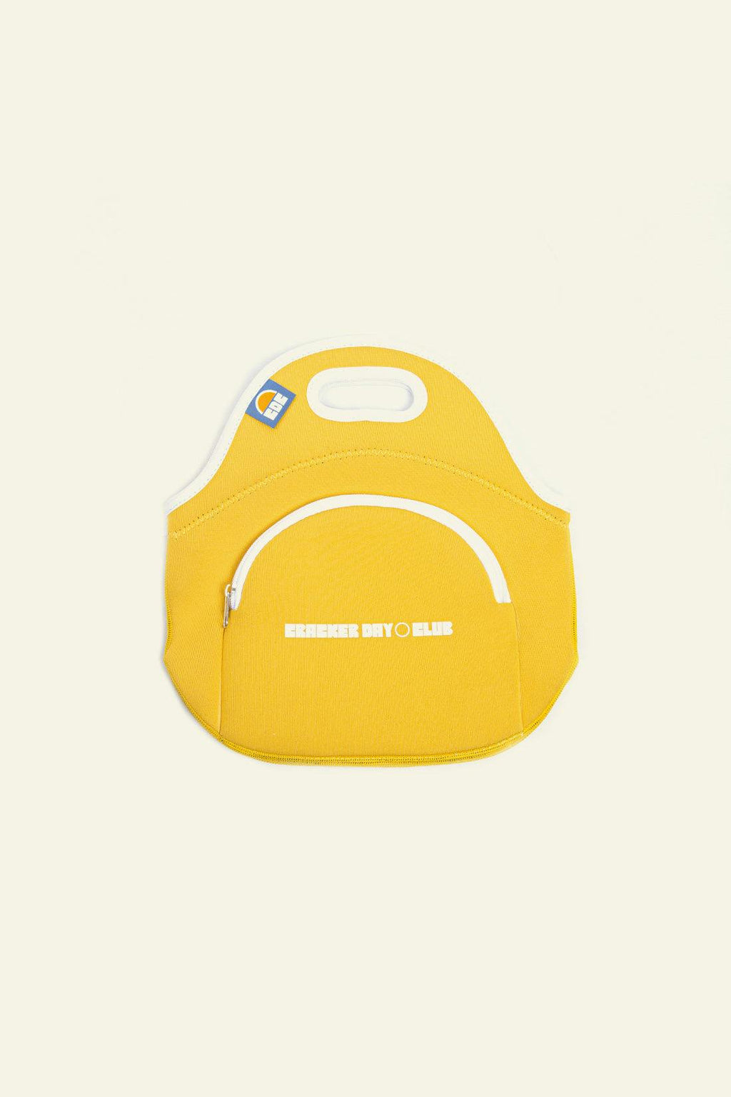 Wordmark Neoprene Cooler - Mustard