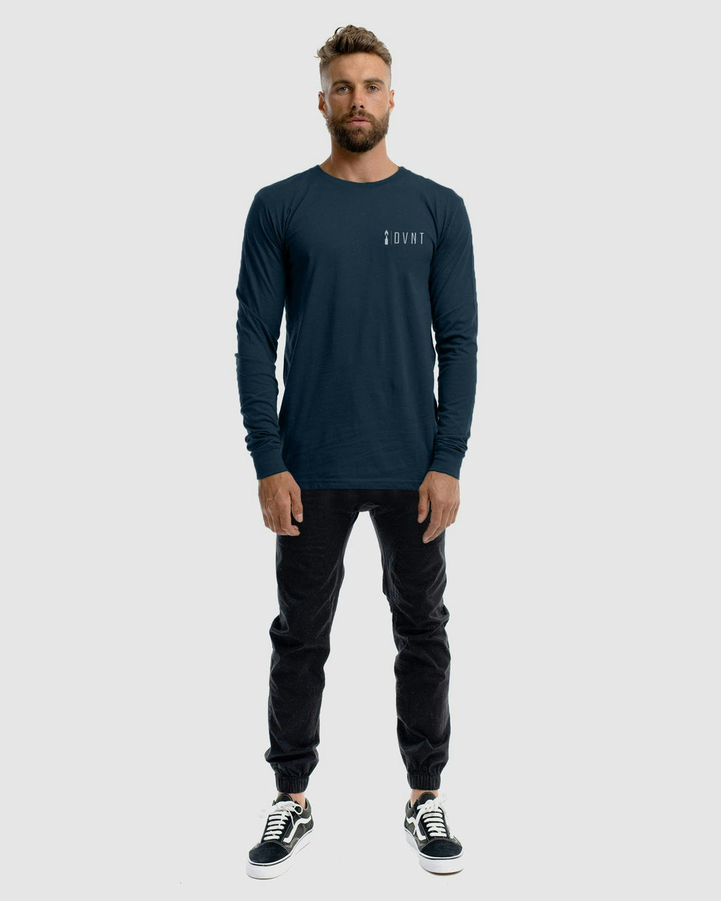 Ethos Crest Long Sleeve Tee