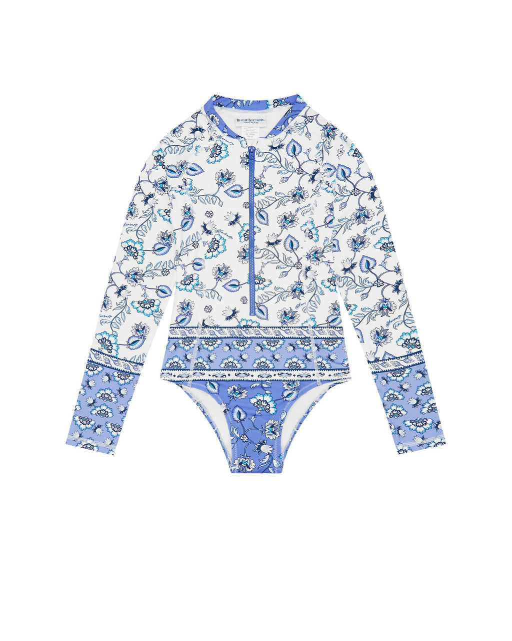 Boho Print One Piece Surf Swimsuit