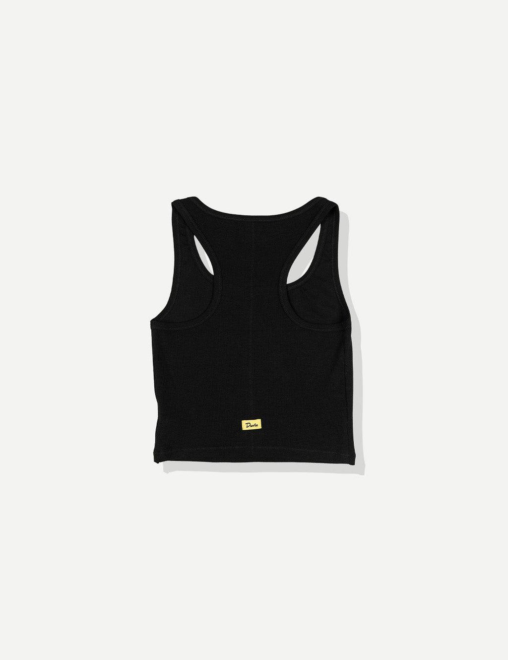 Swim Tan Relax Ribbed Tank - Black