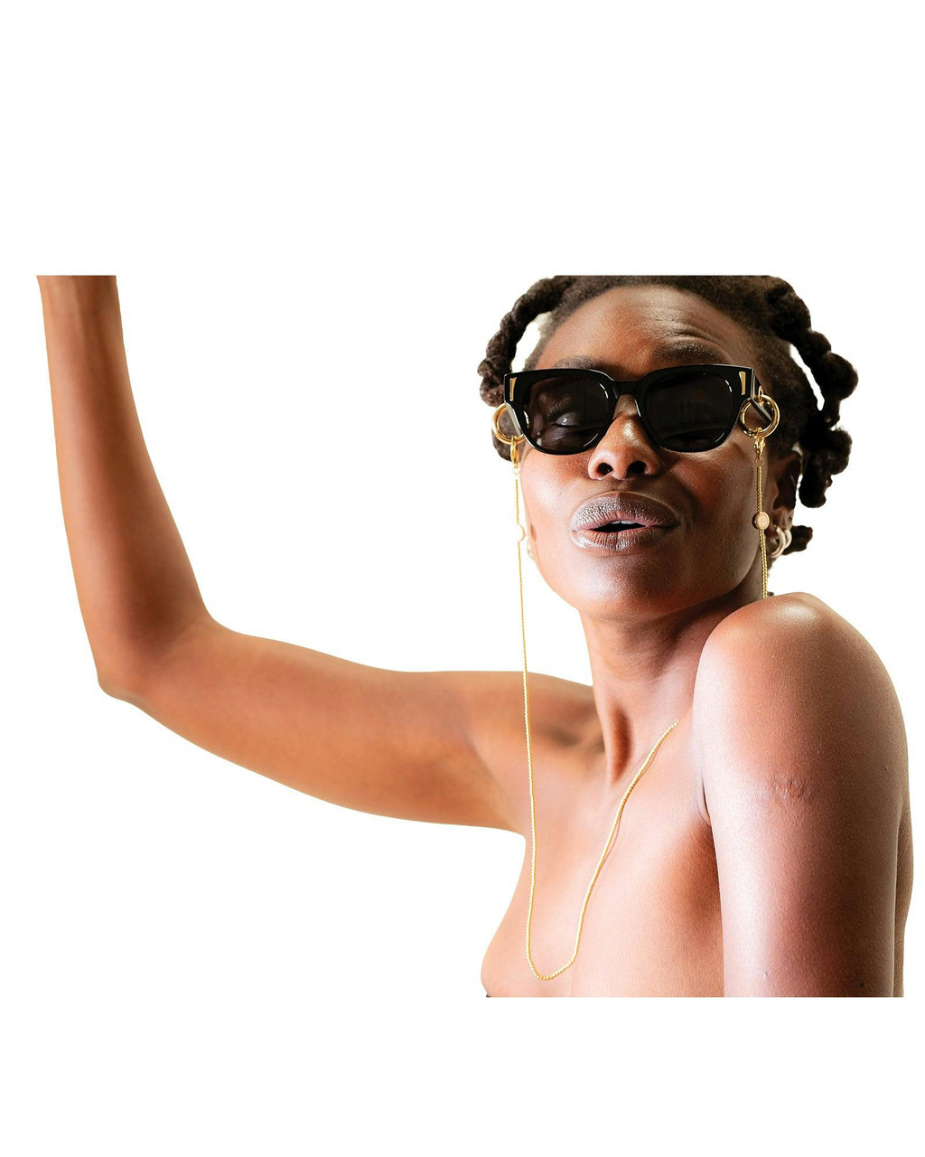 THE NYX - Black Sunglasses | Black Polarised Lenses