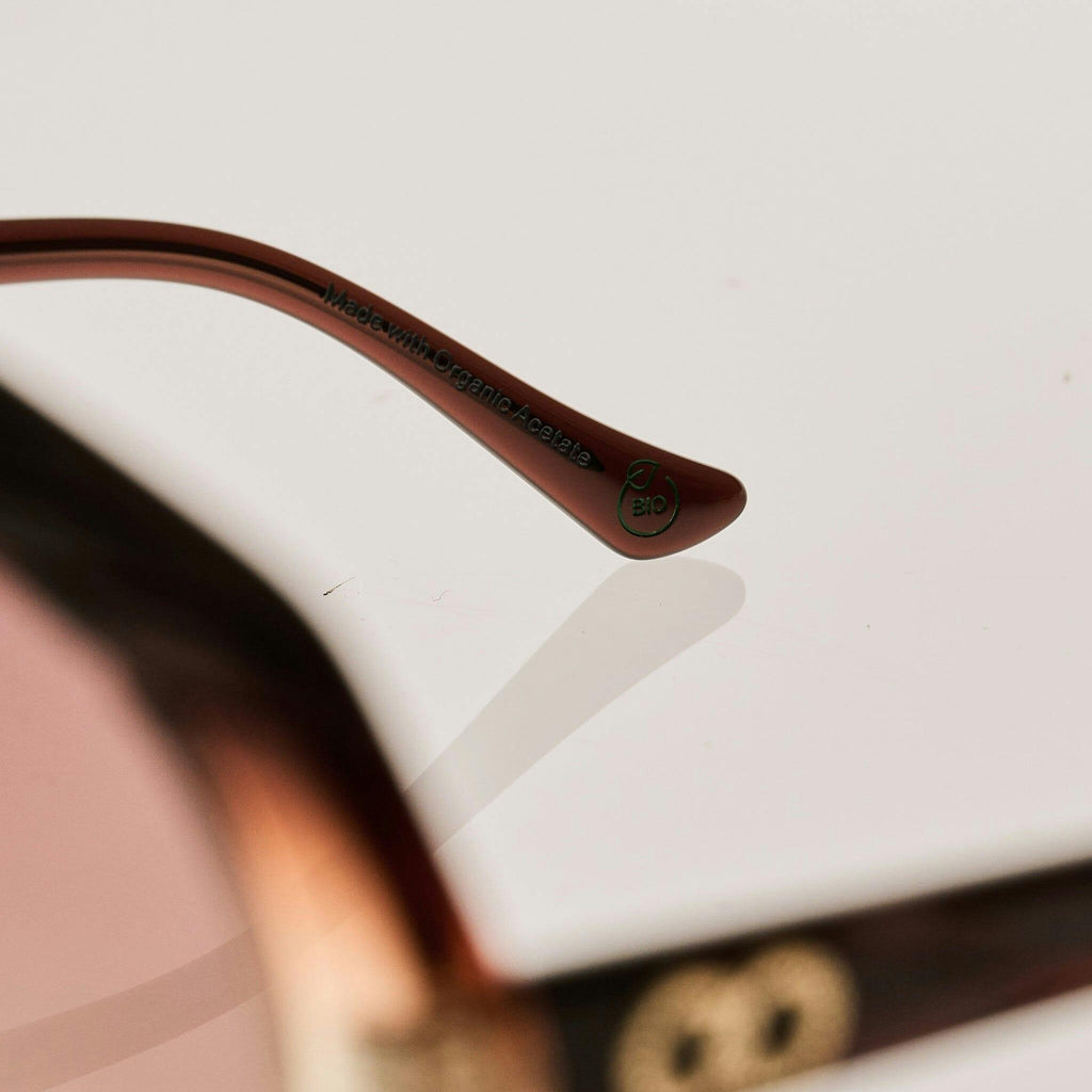 CYMBAL Brown Orange Fade | Rose Gradient Bio Lens