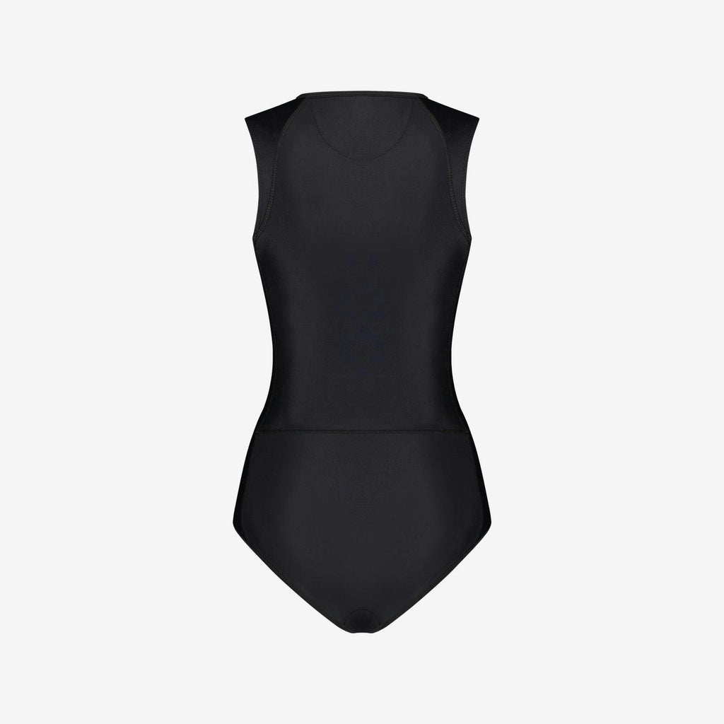 One Piece Swimsuit Full Coverage - Black