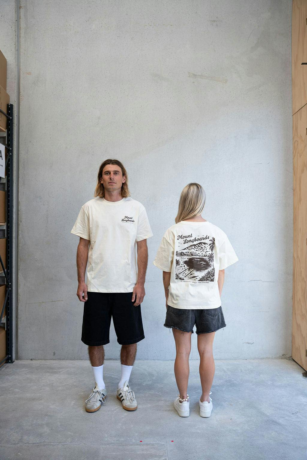 Main Beach Women's Tee - Natural