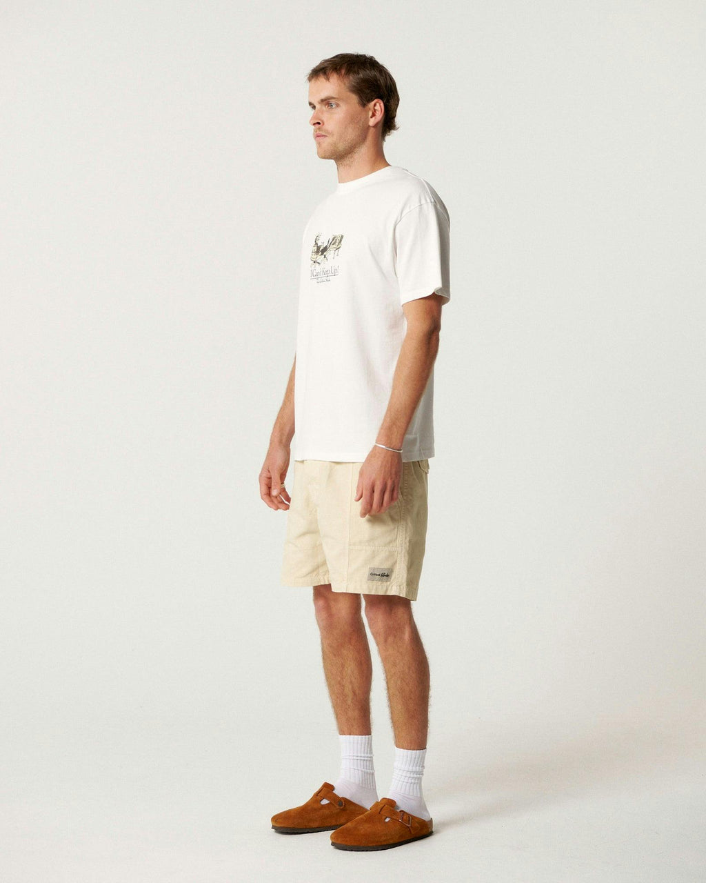 Keep Up Tee - Vintage White