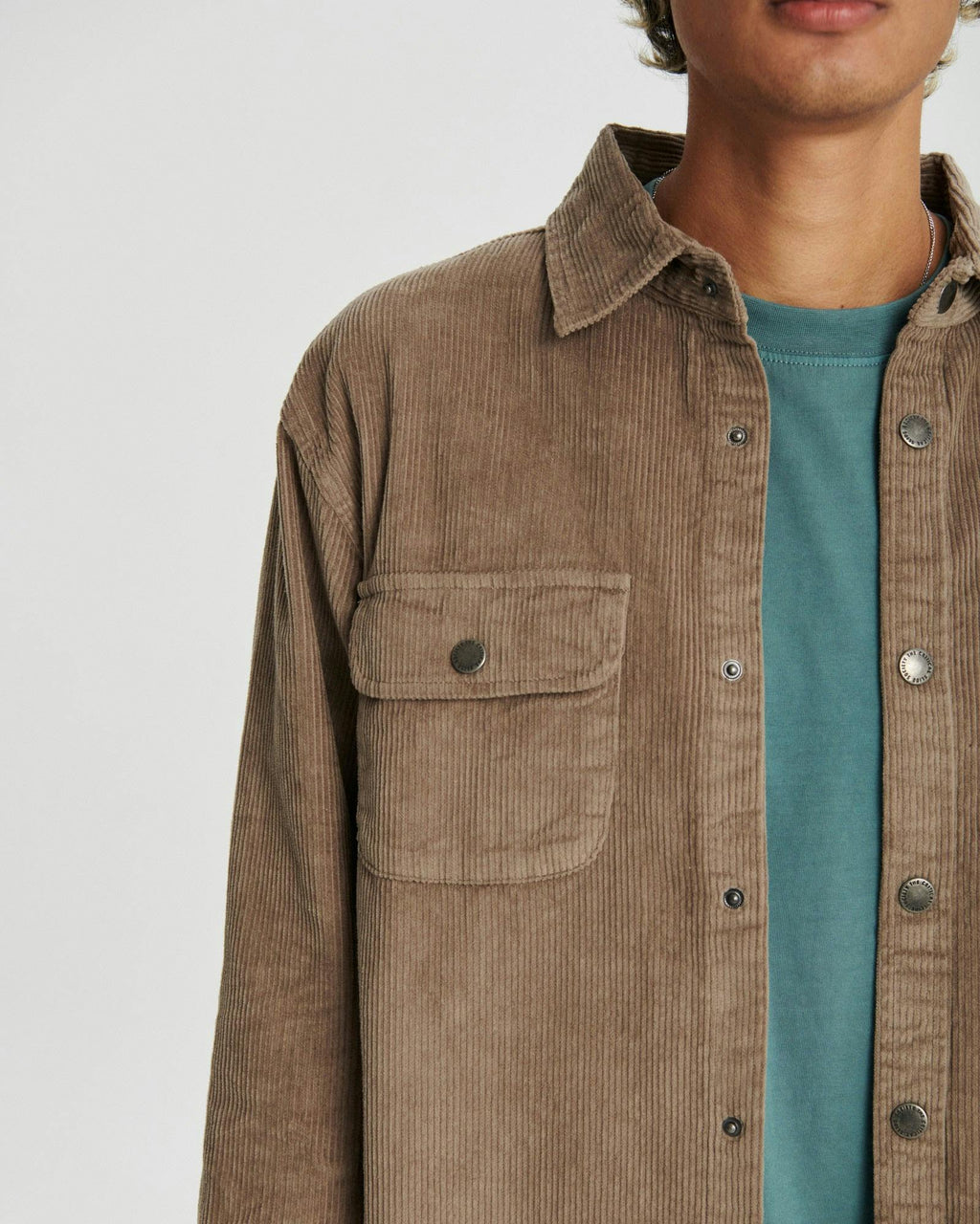Surface Overshirt - Taupe