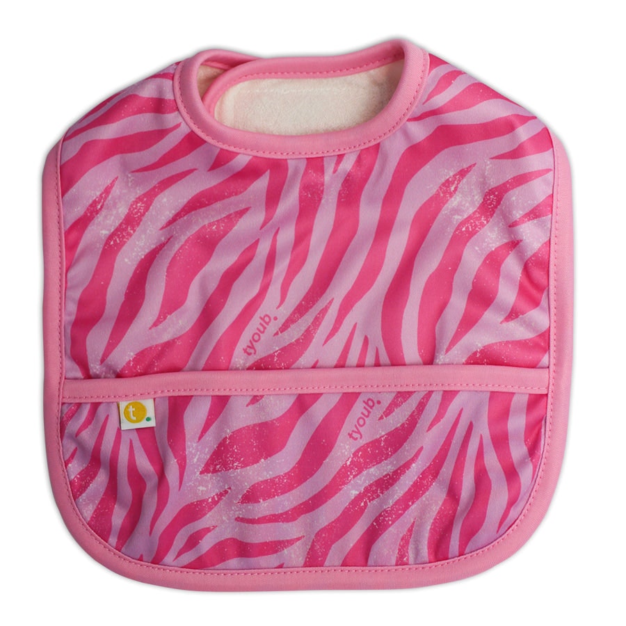 Tyoub Baby Bib Stay-dry - Tiger Pink