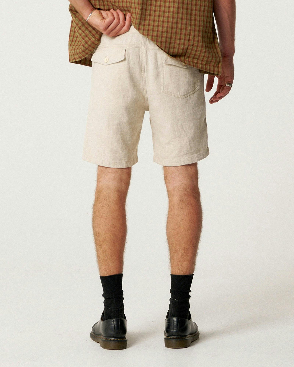 Cruiser Linen Short - Ecru