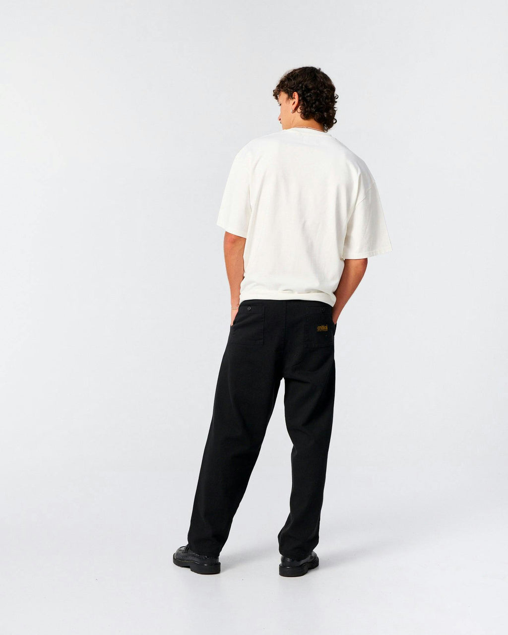 Harro Twill Pant - Black