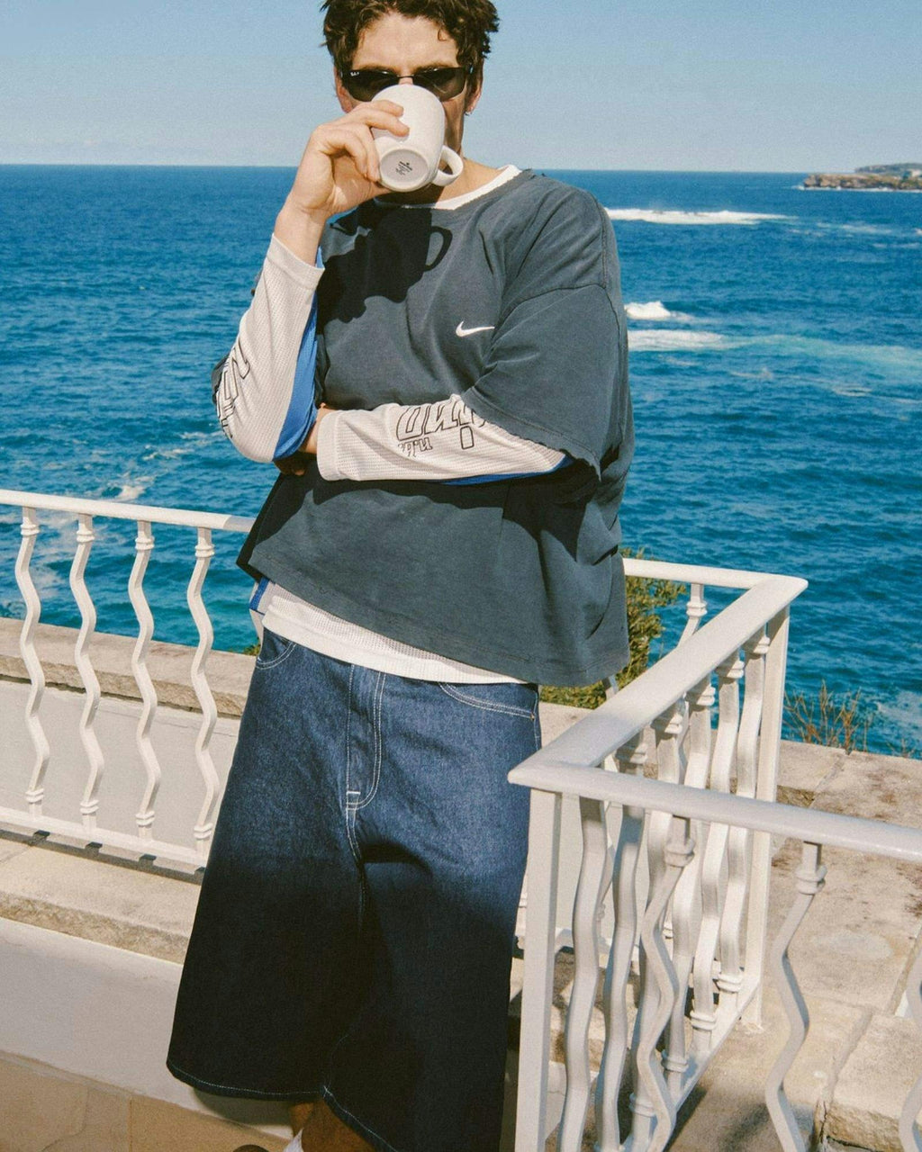 Vali Shorts - Stream Rinse Contrast