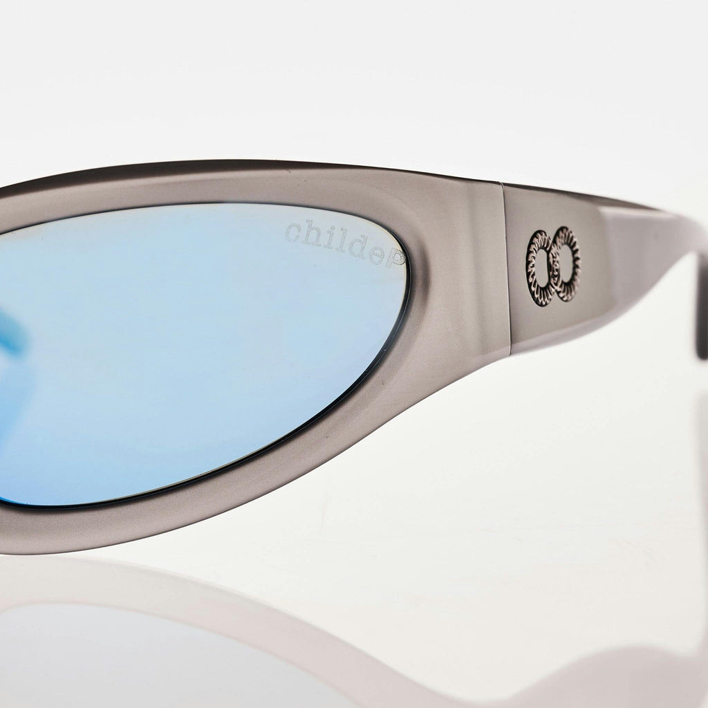 TOMB Chrome | Grey Polarised Blue Chrome Mirror Bio Lens